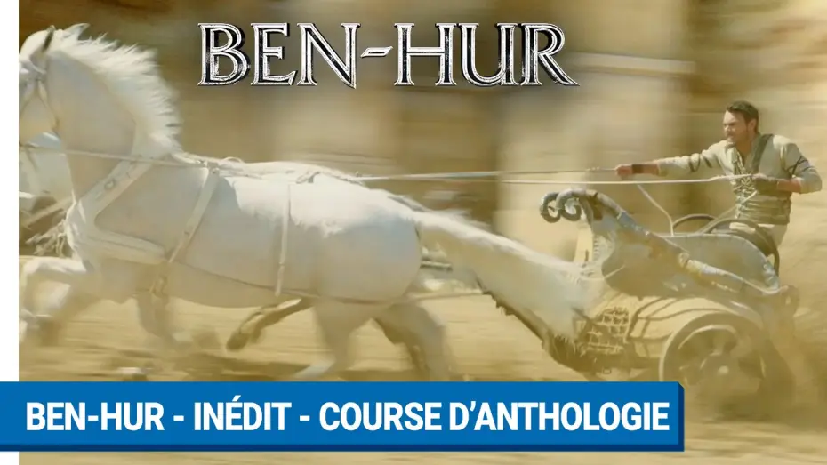 Watch film Ben-Hur | BEN-HUR - INEDIT - Course d&rsquo;anthologie