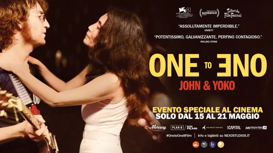 Watch film One to One: John & Yoko | ONE TO ONE: JOHN & YOKO. Dal 15 al 21 maggio al cinema
