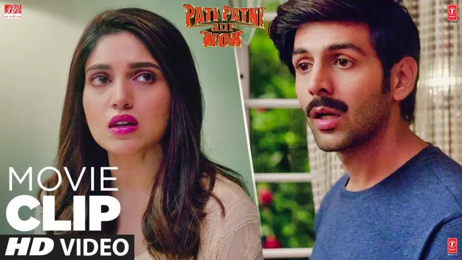 Watch film Pati Patni Aur Woh | Beshak Gir Gaye Ho Tum | Comedy Scene | Kartik Aaryan, Bhumi Pednekar, Ananya P | Pati Patni Aur Woh