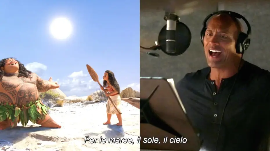 Watch film Moana — Oceania - Dwayne "The Rock" Johnson è Maui - Featurette