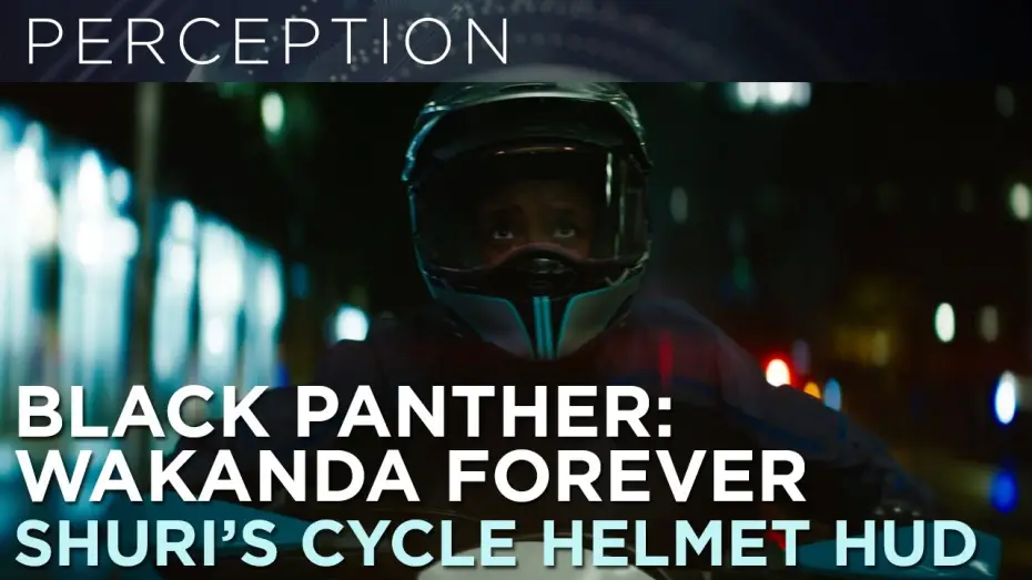 Watch film Black Panther: Wakanda Forever | Shuri's Motorcycle Helmet HUD