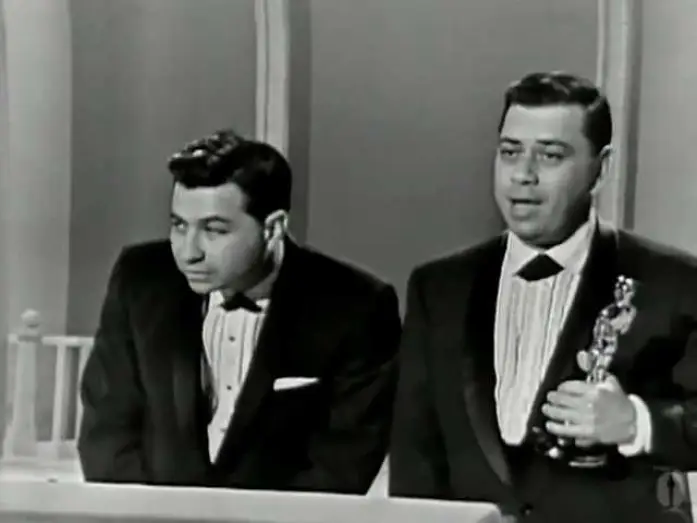 Watch film Mary Poppins — The Sherman Brothers winning the Oscar® for Music Score for "Mary Poppins"