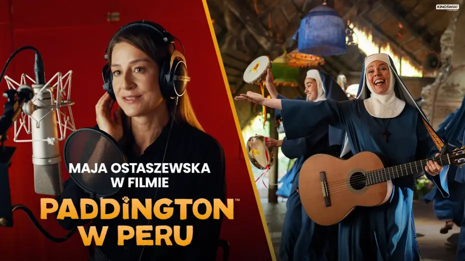 Watch film Paddington in Peru | Maja Ostaszewska w studio dubbingowym