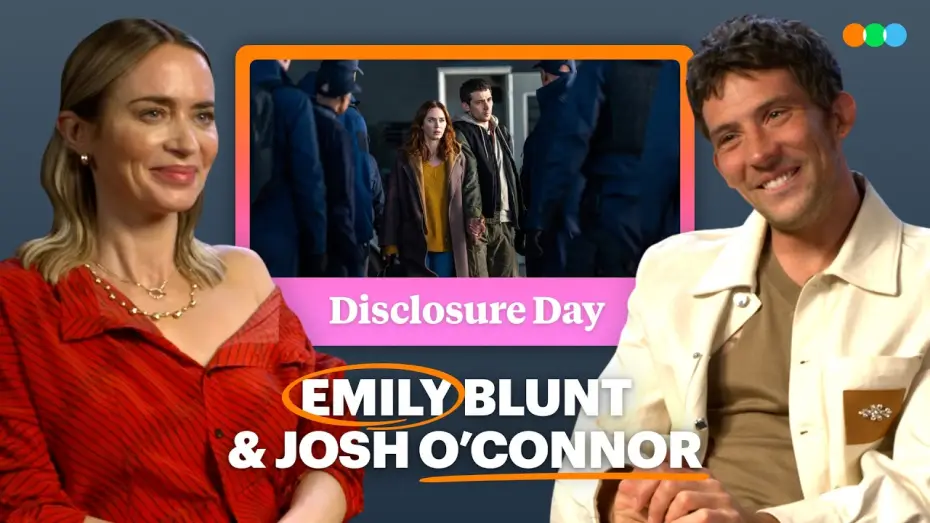 Watch film Disclosure Day | Emily Blunt and Josh O'Connor Talk Spielberg, Disclosure Day and Colin Firth