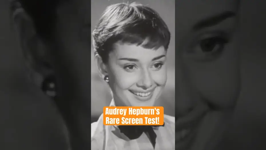 Watch film Roman Holiday | Audrey Hepburn&rsquo;s Rare Screen Test Footage For 'Roman Holiday'