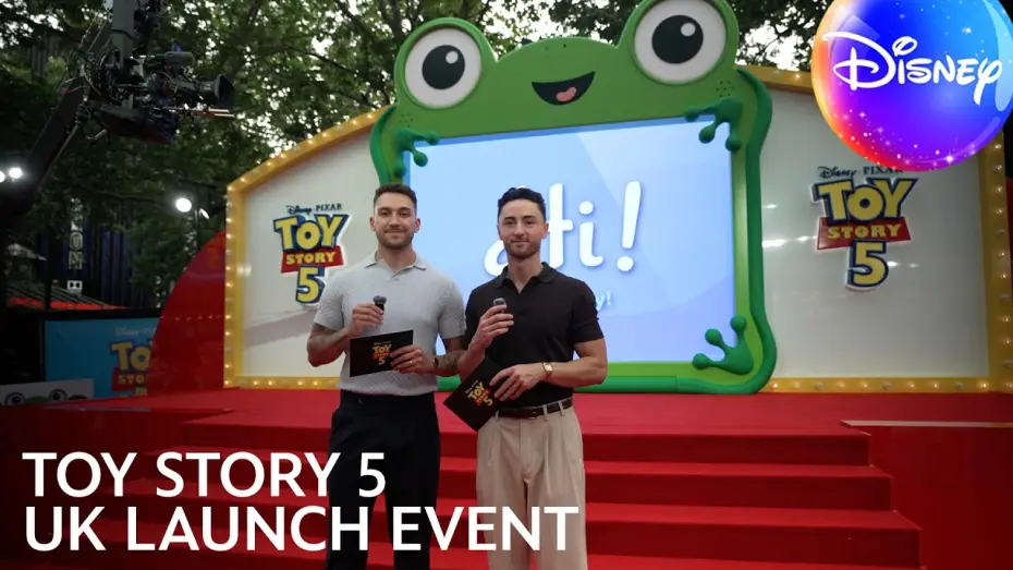 Watch film Toy Story 5 | Behind the Scenes at the Toy Story 5 UK Launch Event with Jakexmax