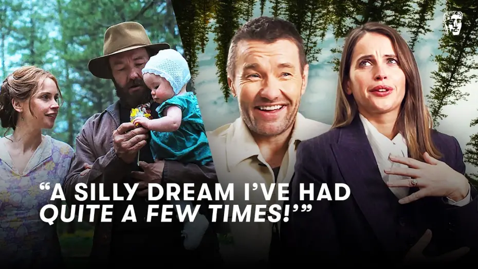 Watch film Train Dreams | Joel Edgerton & Felicity Jones' Hilarious Reoccurring Dreams & How They Made Train Dreams | BAFTA