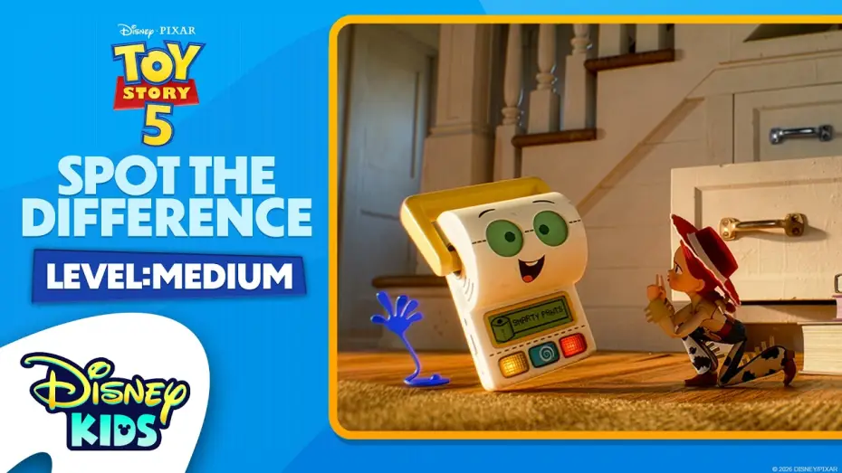 Watch film Toy Story 5 | Spot the Difference  - Toy Story 5 - Level: Medium