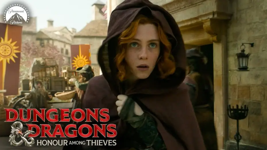 Watch film Dungeons & Dragons: Honor Among Thieves | Doric Shapeshifts to Escape