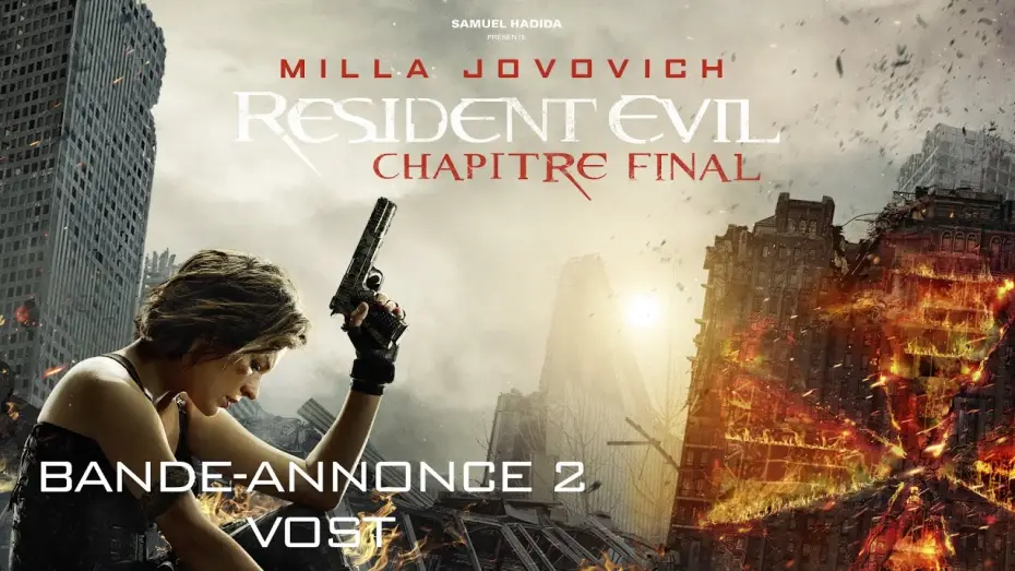 Watch film Resident Evil: The Final Chapter | RESIDENT EVIL CHAPITRE FINAL - Bande-annonce 2 - VOST