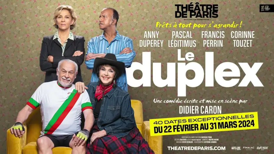 Watch film Le Duplex | Le Duplex // Th&eacute;&acirc;tre de Paris // prolongations jusqu'au 30 juin 2024