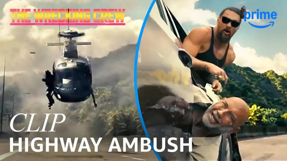 Watch film The Wrecking Crew | Jason Momoa & Dave Bautista vs. Highway Ambush - Clip