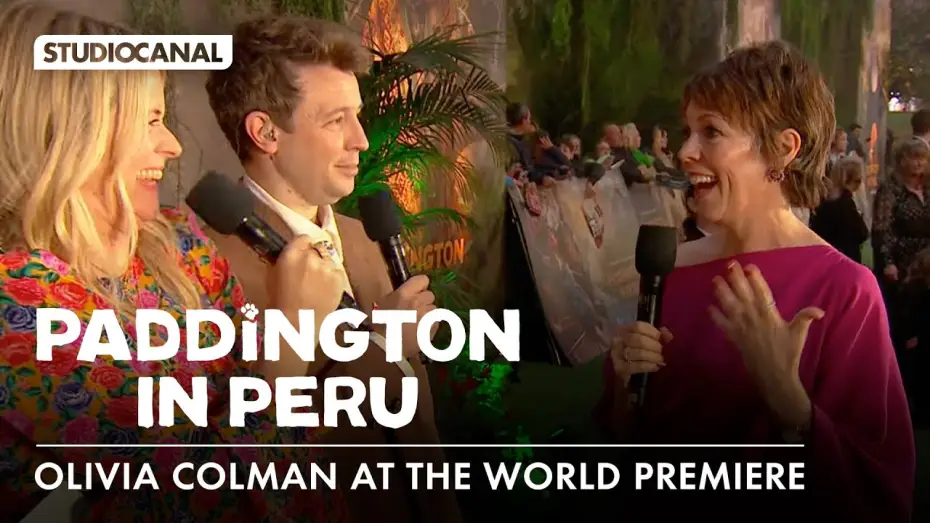 Watch film Paddington in Peru | Olivia Colman at the World Premiere of PADDINGTON IN PERU