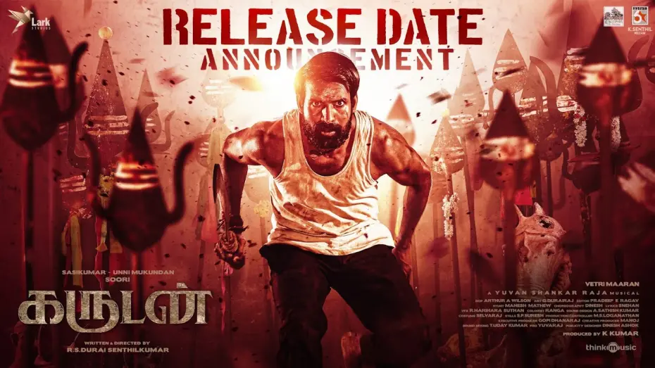 Watch film Karudan | Garudan - Release Date Announcement | Soori,Sasikumar,Unni Mukundan | Yuvan | Vetrimaaran | RS Durai