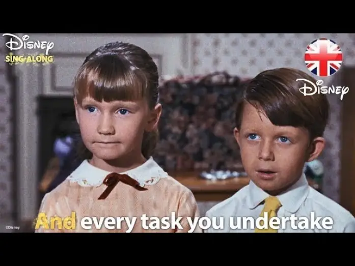 Watch film Mary Poppins — A Spoonful Of Sugar - Lyric Video