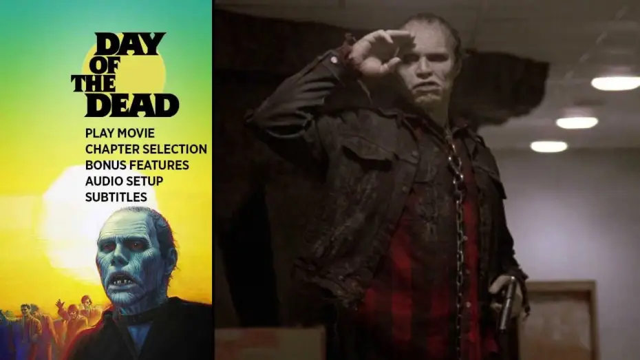 Watch film Day of the Dead | Scream Factory Disc Menu Exclusive