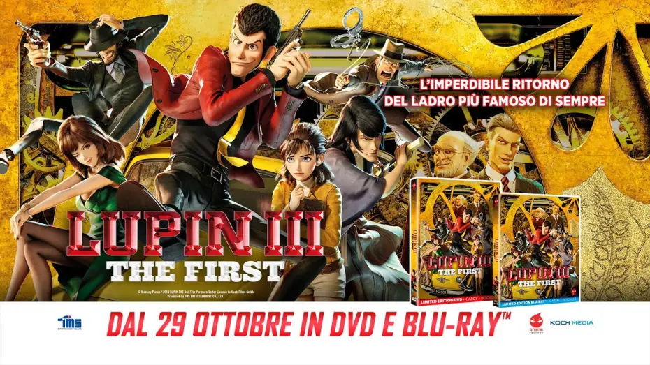 Watch film Lupin III: The First | Lupin III - The First - Trailer Italiano Ufficiale Edizioni Home Video