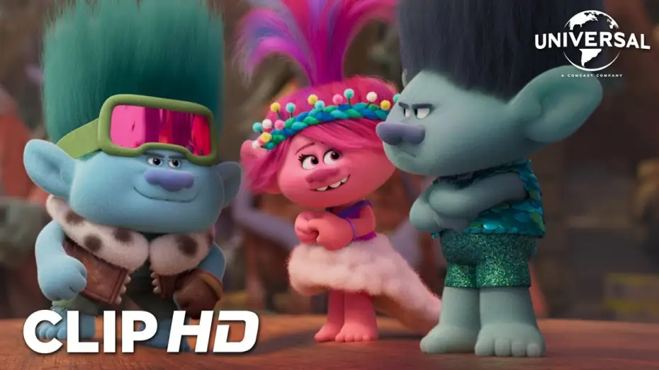 Watch film Trolls Band Together | Clip - Poppy reacciona al enterarse de que Branch tiene un hermano