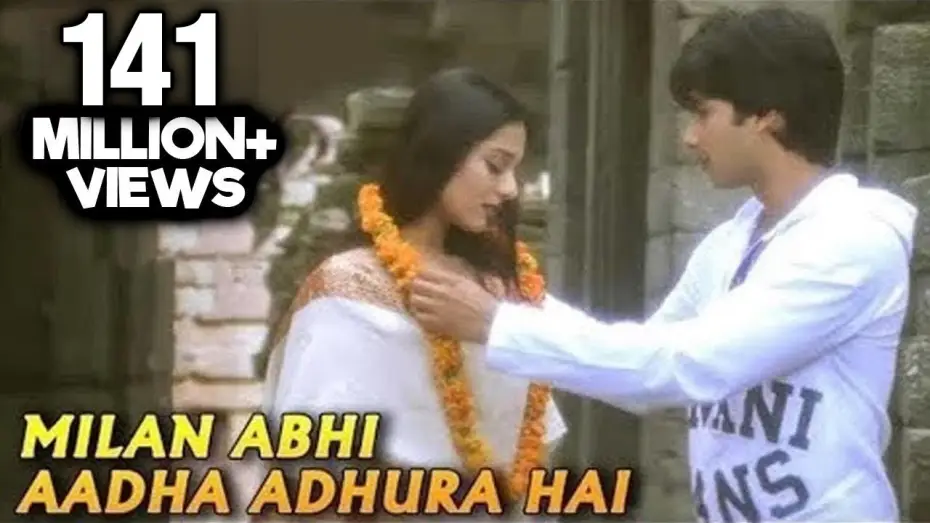 Watch film Vivah — Milan Abhi Aadha Adhura Hai - Vivah - Shahid Kapoor, Amrita Rao - Bollywood Romantic Songs