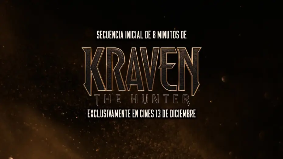 Watch film Kraven the Hunter | &iexcl;8 minutos en exclusiva! [VOSE]