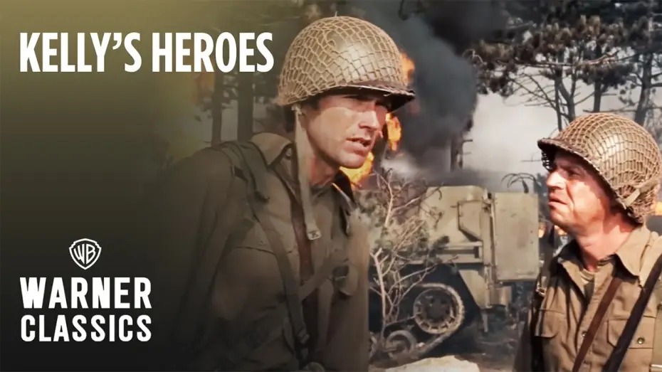 Watch film Kelly's Heroes | Oddball's Sherman Tanks Show Up