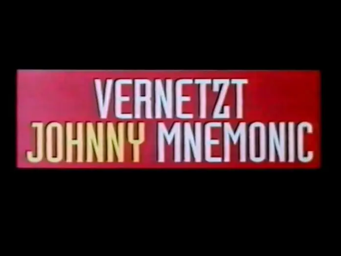Watch film Johnny Mnemonic | Vernetzt - Johnny Mnemonic - Trailer (1995)
