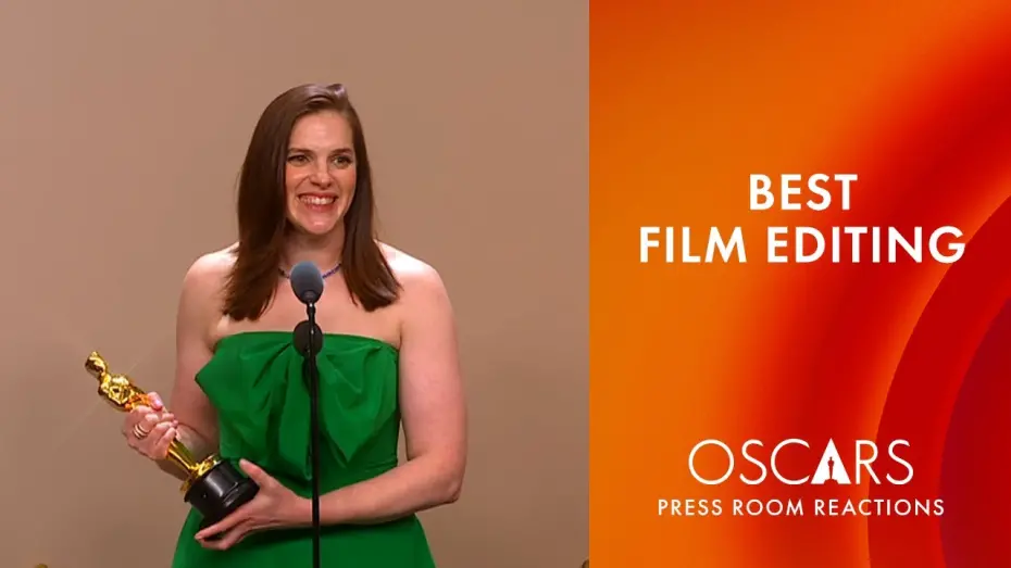Watch film Oppenheimer | Best Film Editing | 'Oppenheimer' | Jennifer Lame | Oscars 2024 Press Room Speech