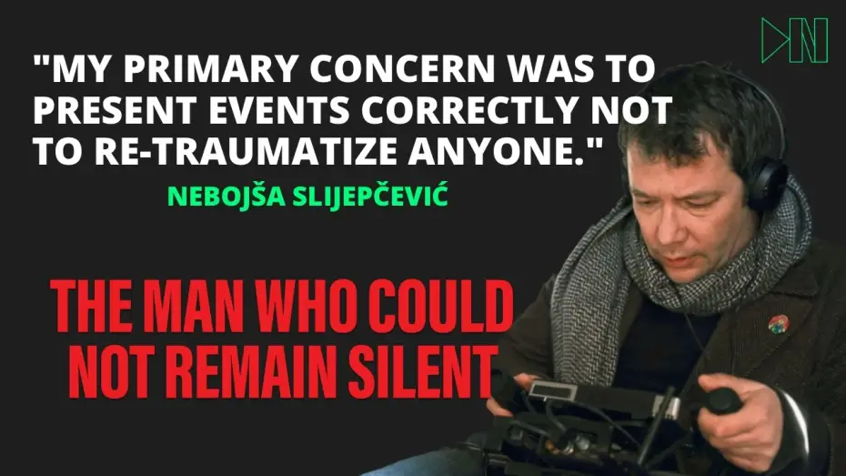 Watch film The Man Who Could Not Remain Silent | Would You Stay Silent? Neboj&scaron;a Slijepčević on His Oscar Film That Asks Us to Face the Unthinkable