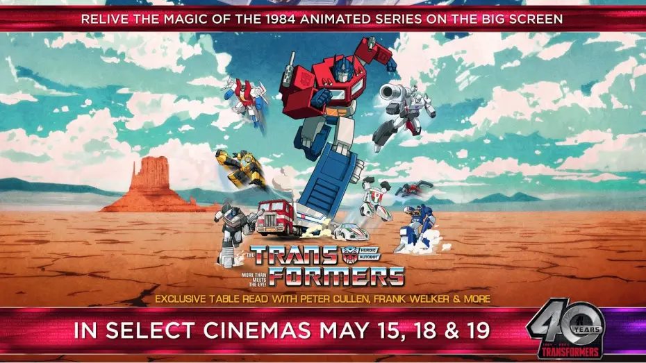 Watch film Transformers: 40th Anniversary Event | Official Cinema Trailer