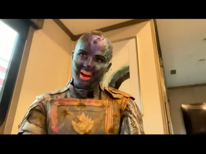 Watch film Guardians of the Galaxy Vol. 3 — A week in the life of playing NEBULA in GUARDIANS OF THE GALAXY VOL 3