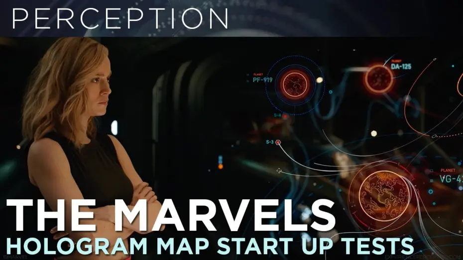 Watch film The Marvels | Hologram Map Start Up Tests