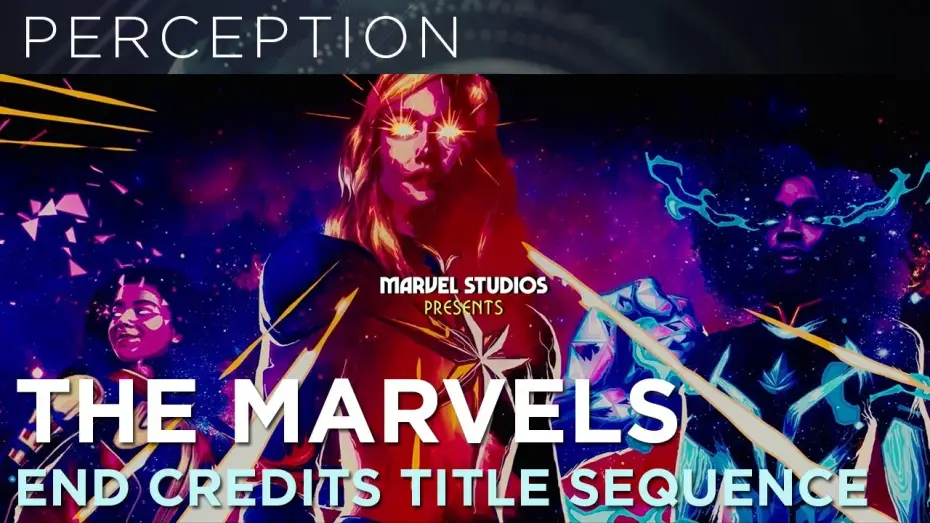 Watch film The Marvels | End Credits Title Sequence