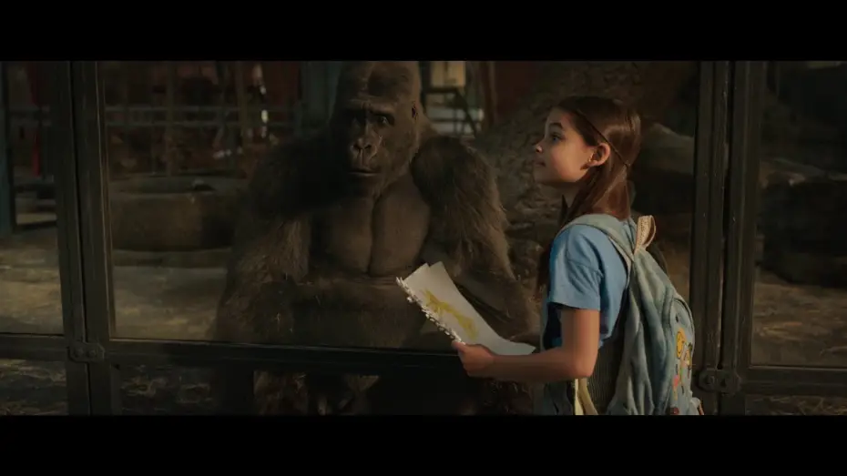 Watch film The One and Only Ivan — Le Seul et Unique Ivan - Extrait : "Un gorille qui dessine" [VF]