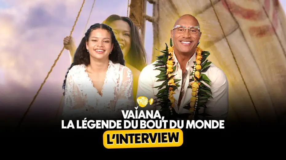 Watch film Moana — L'INTERVIEW - VAIANA, LA LÉGENDE DU BOUT DU MONDE (Dwayne Johnson & Catherine Laga'aia )