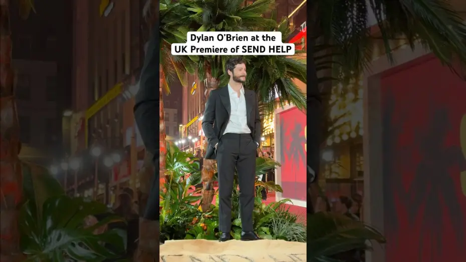 Watch film Send Help | Dylan O&rsquo;Brien brings boss energy to the red carpet in London for the UK Premiere of SEND HELP