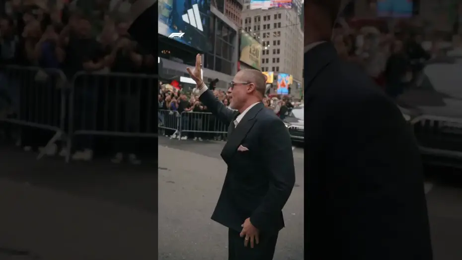 Watch film F1 | Brad made a 'Pitt' stop at the World Premiere in New York last night!