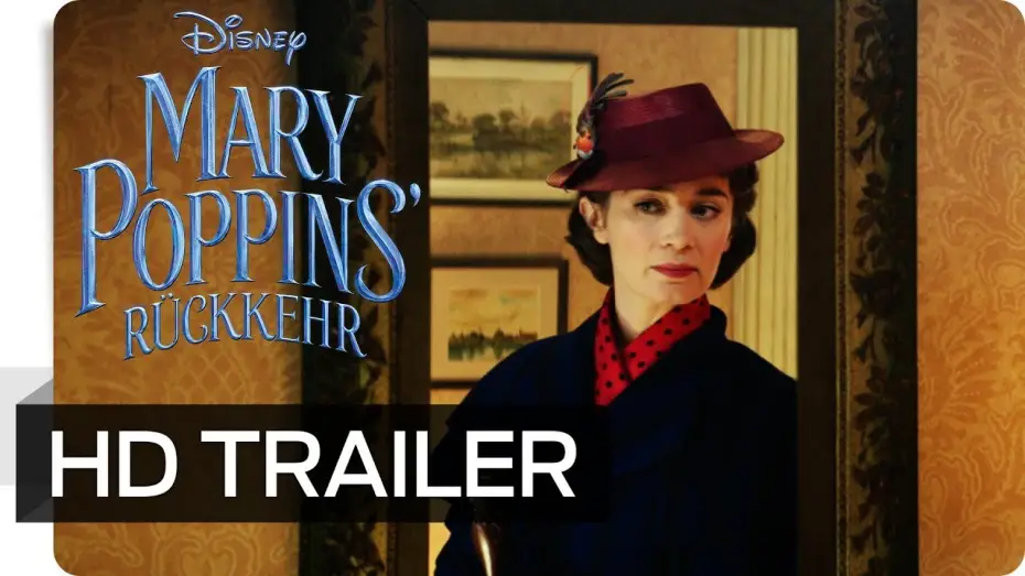 Watch film Mary Poppins Returns | MARY POPPINS' R&Uuml;CKKEHR - Teaser Trailer (deutsch/german) | Disney HD