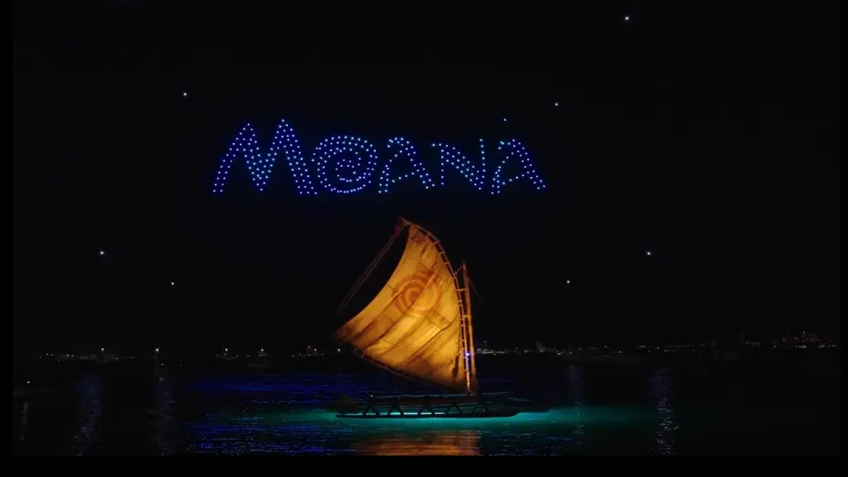 Watch film Moana — Drone Show