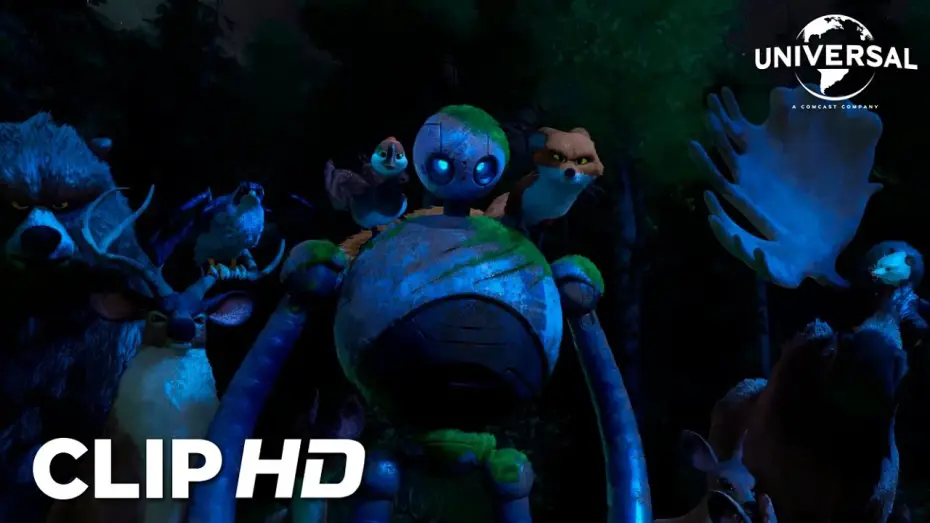 Watch film The Wild Robot | Clip - Rodeados en el bosque