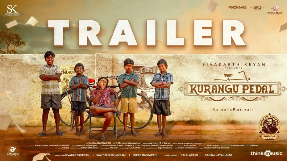 Watch film Kurangu Pedal | Kurangu Pedal - Official Trailer | Sivakarthikeyan | Kamalakannan | Ghibran Vaibodha |SK Productions