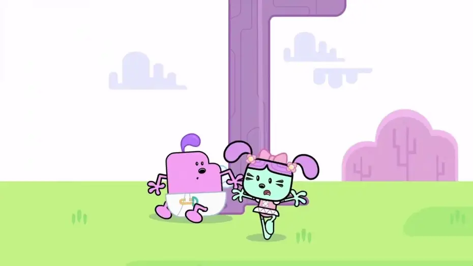 Видео к сериалу Wow! Wow! Wubbzy! — Wow Wow Wubbzy Cupid's Helper Clip