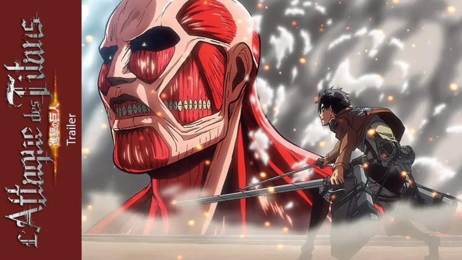 Видео к сериалу Attack on Titan — L'attaque des Titans - Trailer - Blu-ray