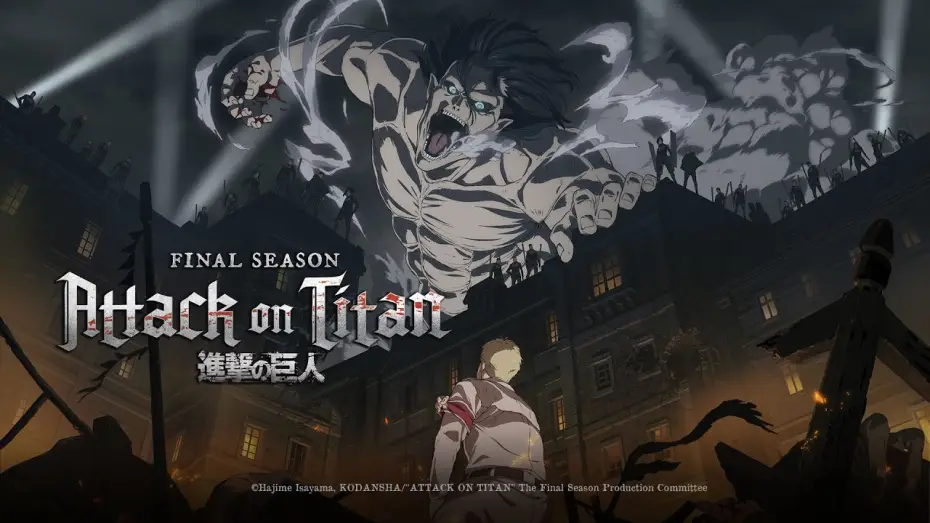 Видео к сериалу Attack on Titan — Attack on Titan Final Season – 4. Staffel (Anime Trailer Deutsch)