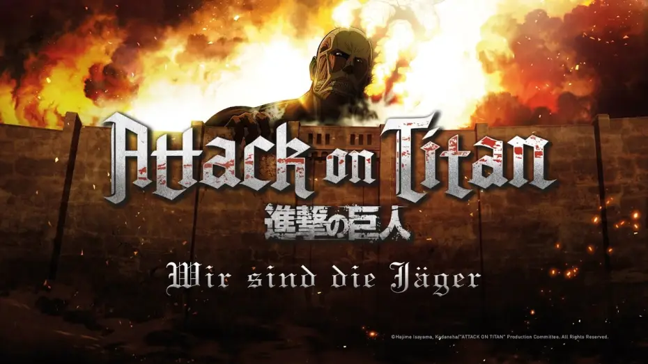 Видео к сериалу Attack on Titan — Attack on Titan – 1. Staffel (Anime-Trailer Deutsch)