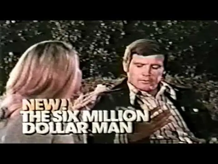Video for the series The Six Million Dollar Man — CYBORG SIX MILLION DOLLAR MAN ADVANCE ABC PROMO