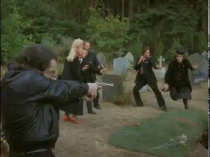Video for the series Garth Marenghi's Darkplace — Garth Marenghi's Darkplace - Funeral Scene