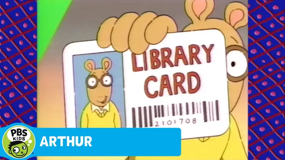 Видео к сериалу Arthur — ARTHUR: Library Card Song!