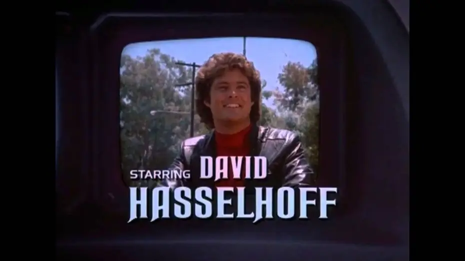 Видео к сериалу Knight Rider — Knight Rider (El Coche Fantastico) Opening Castellano