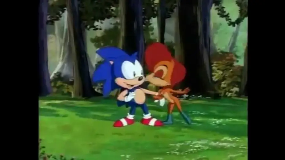 Video for the series Sonic the Hedgehog — Sonic the Hedgehog: The Animated Series Theme Song (HQ)