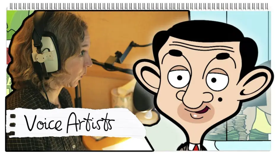 Video for the series Mr. Bean: The Animated Series — The Voice Artists: The Animated Series | Behind The Scenes | Mr. Bean Official